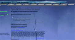 Desktop Screenshot of bighairantennas.com
